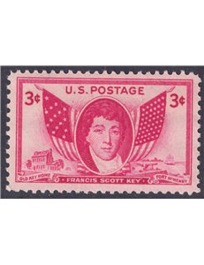 USA 1948 In honor of Francis Scott Key MNH**