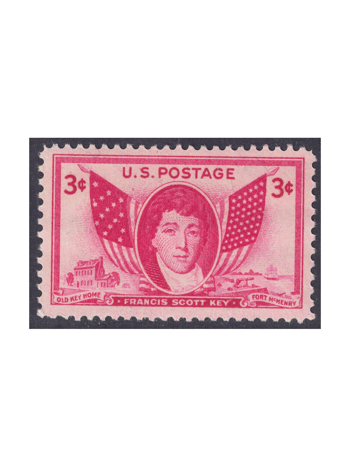 USA 1948 In honor of Francis Scott Key MNH**