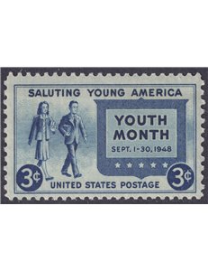 USA 1948 Youth Month MNH**