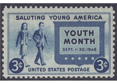 USA 1948 Youth Month MNH**