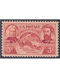 USA 1948 Oregon Territory MNH**