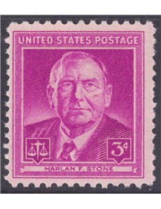 USA 1948 In onore di Harlan Fiske Stone MNH**