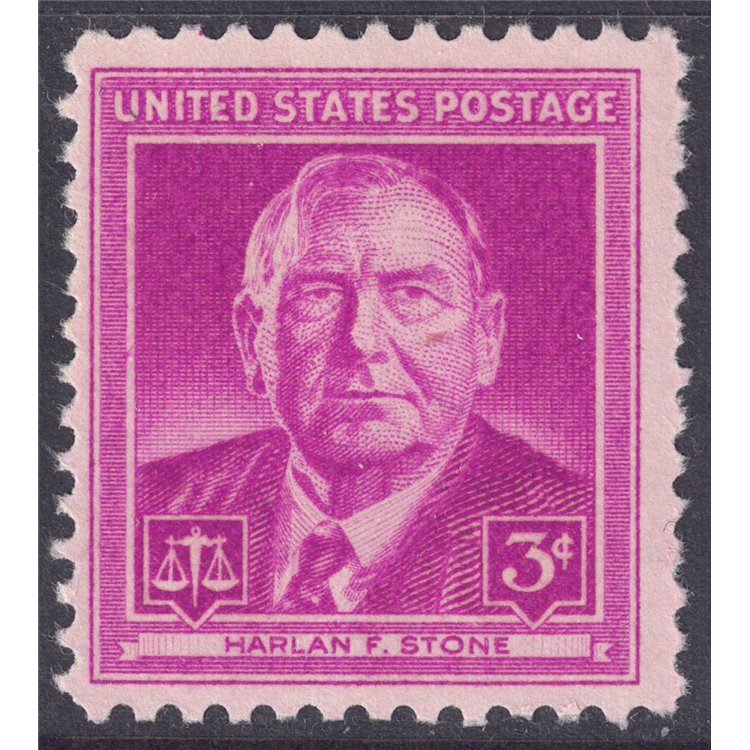 USA 1948 In honor of Harlan Fiske Stone MNH**