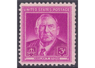 USA 1948 In onore di Harlan Fiske Stone MNH**