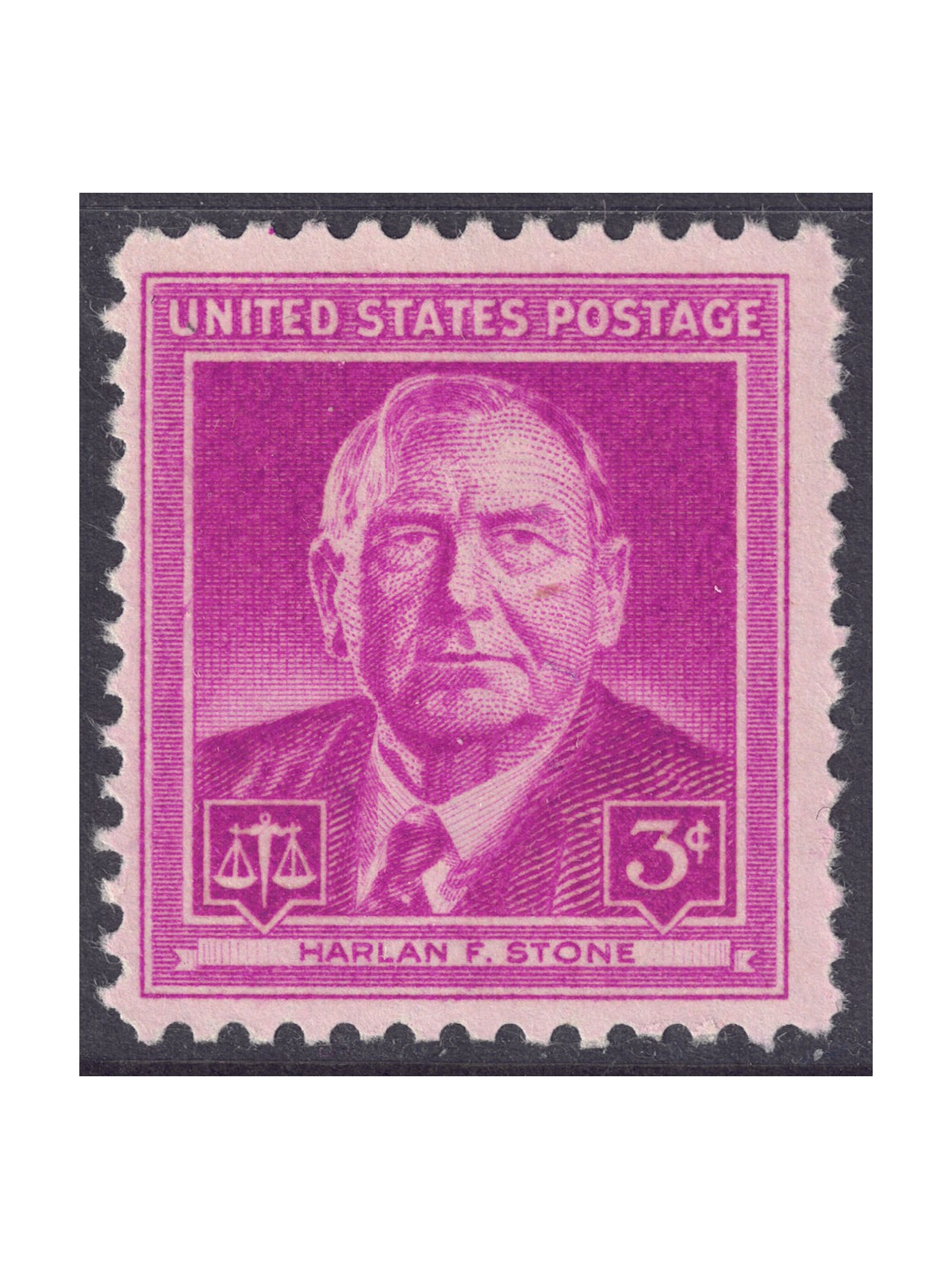 USA 1948 In onore di Harlan Fiske Stone MNH**