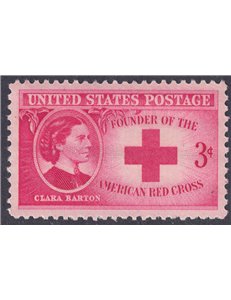 USA 1948 In onore di Clara Barton MNH**