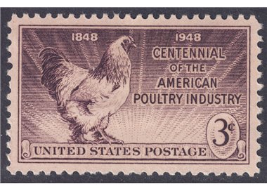 USA 1948 Industrial poultry farming MNH**