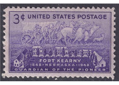 USA 1948 Fort Kearny MNH**