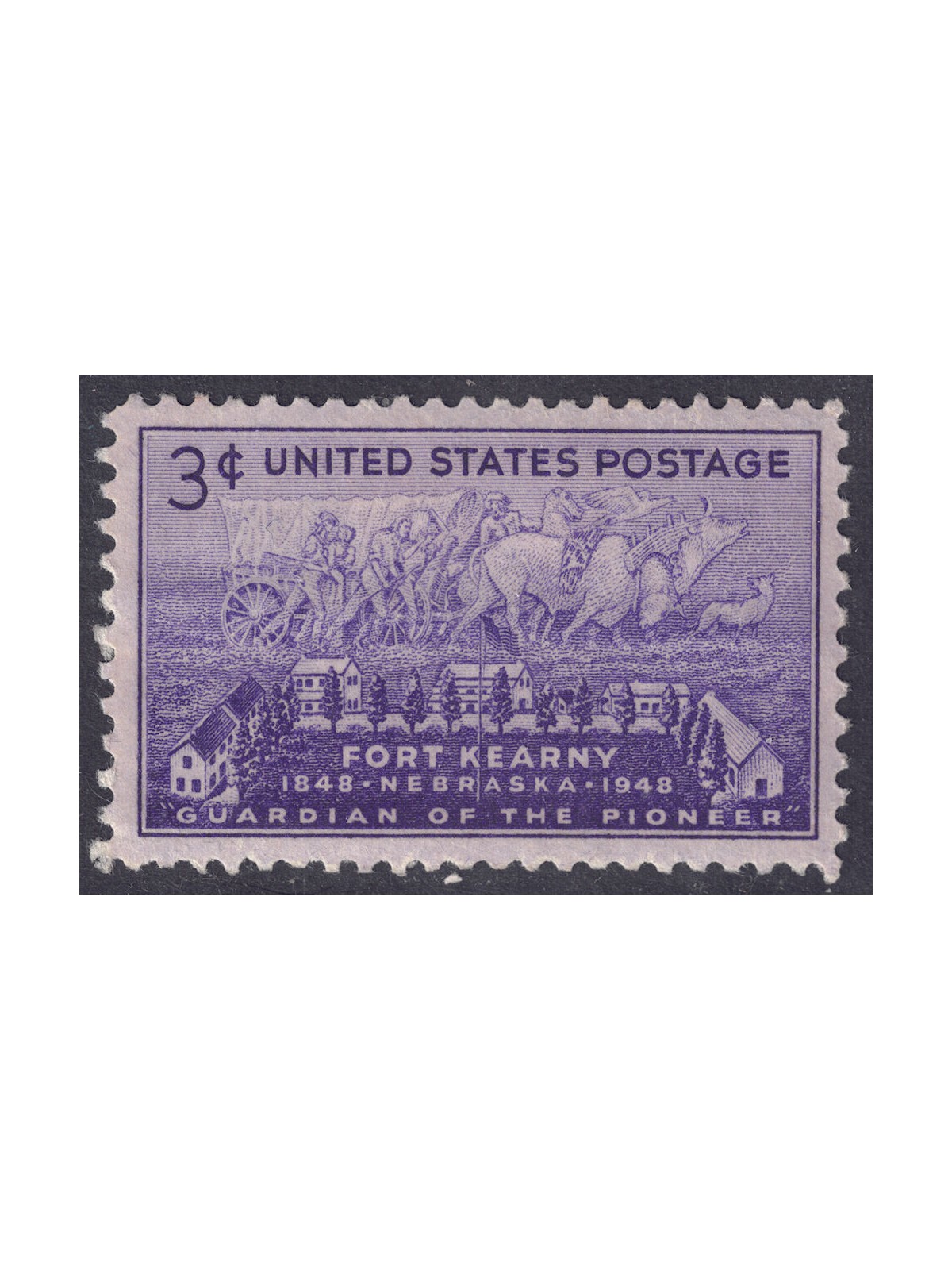 USA 1948 Fort Kearny MNH**
