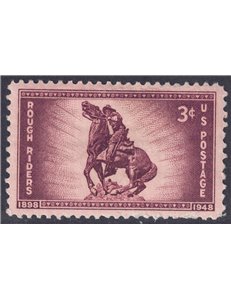 USA 1948 Rough Riders MNH**