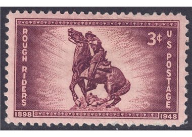 USA 1948 Rough Riders MNH**