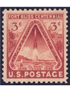 USA 1948 Fort Bliss MNH**