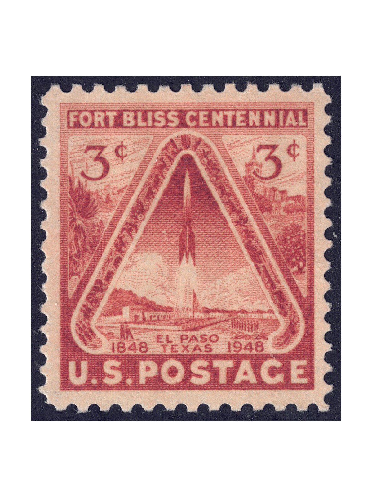 USA 1948 Forte Bliss MNH**