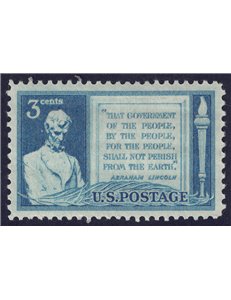 USA 1948 Proclama di Abraham Lincoln MNH**