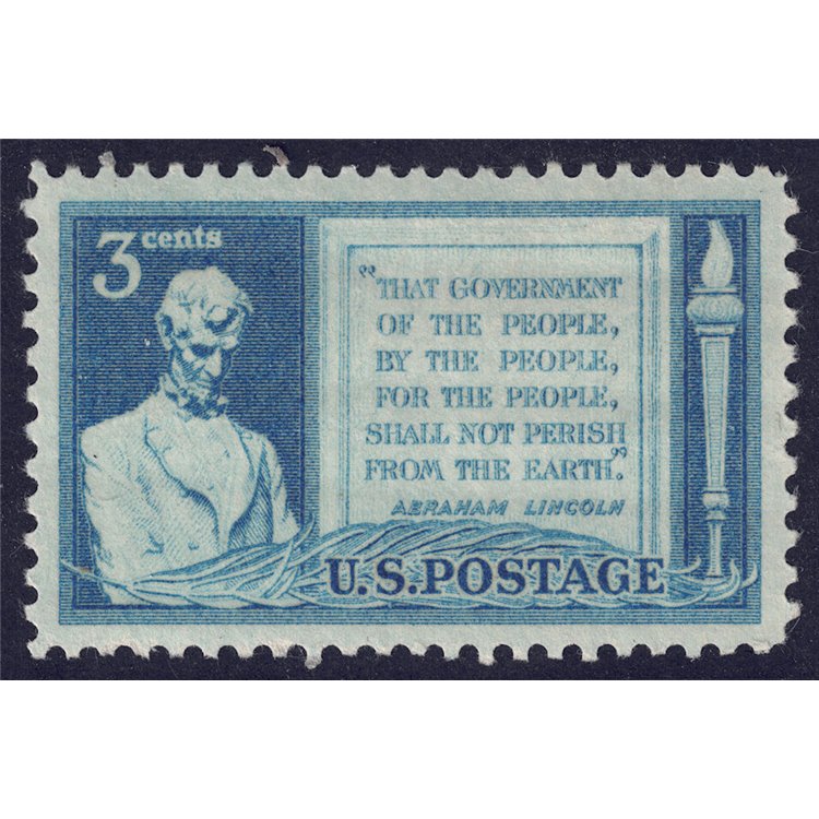USA 1948 Proclama di Abraham Lincoln MNH**