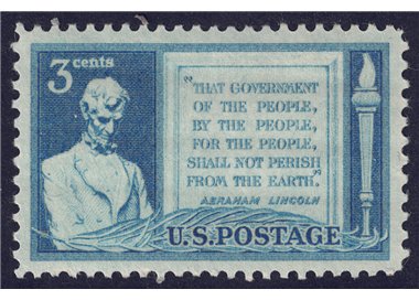 USA 1948 Proclama di Abraham Lincoln MNH**
