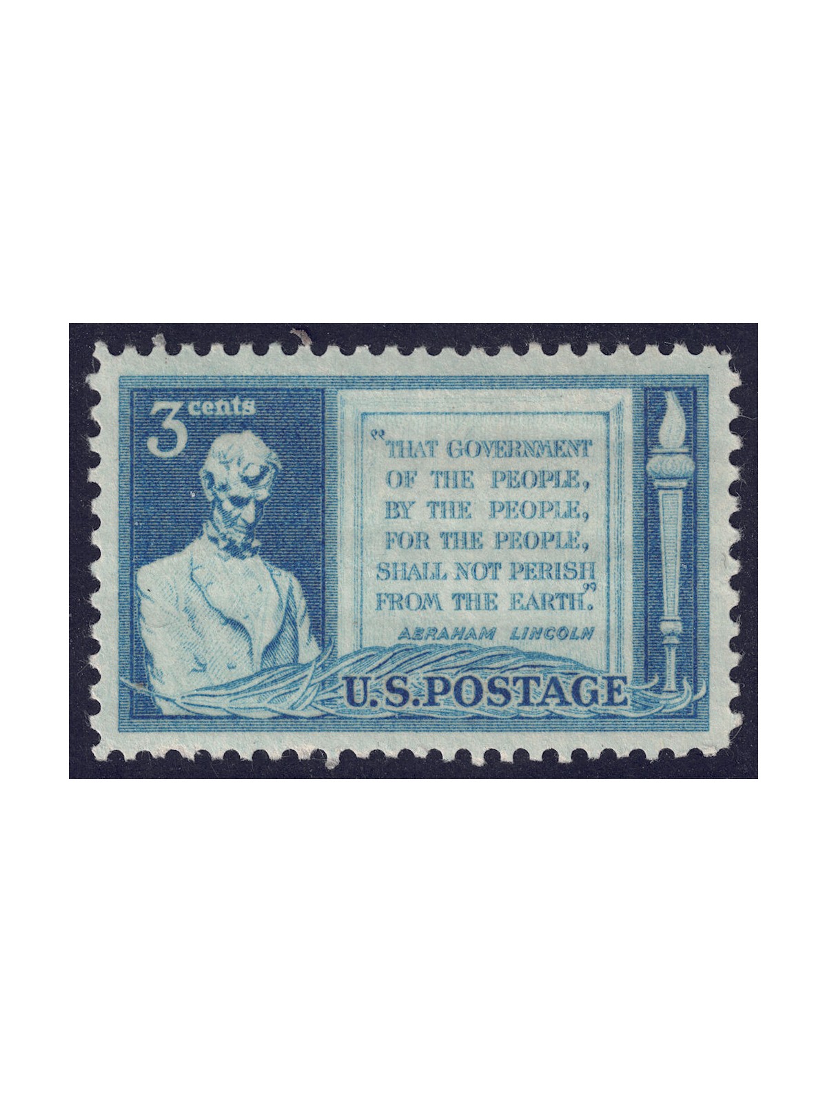 USA 1948 Abraham Lincoln Proclamation MNH**