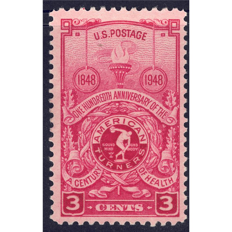 USA 1948 American Turners Society MNH**