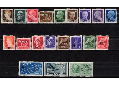 ITALIA REGNO 1943 Posta militare 20v MNH**