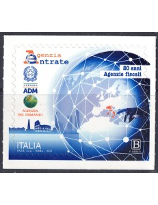ITALIA 2021 Agenzie Fiscali MNH**