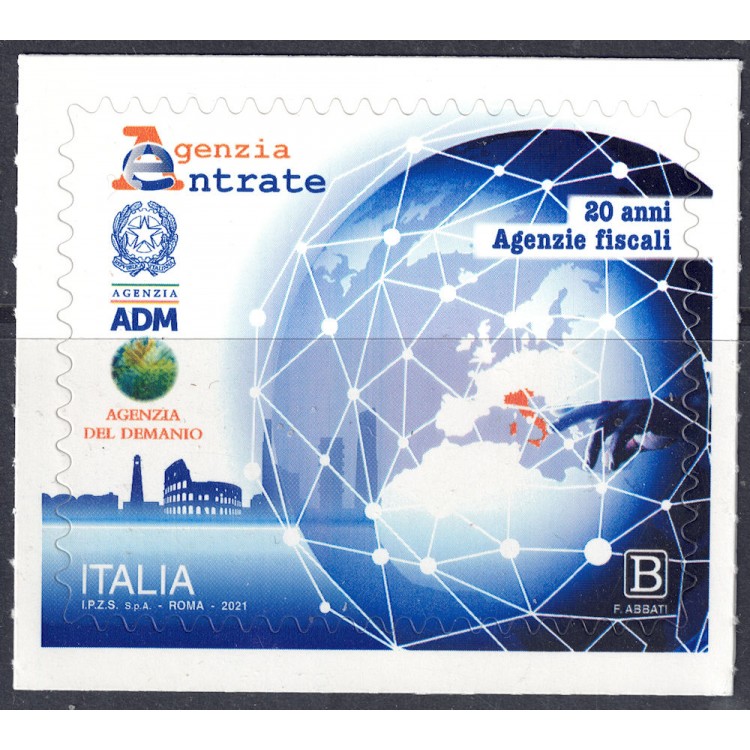 ITALIA 2021 Agenzie Fiscali MNH**