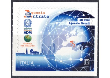ITALY 2021 Tax Agencies MNH**