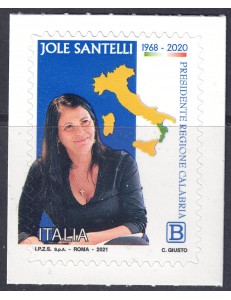 ITALY 2021 Jole Santelli MNH**