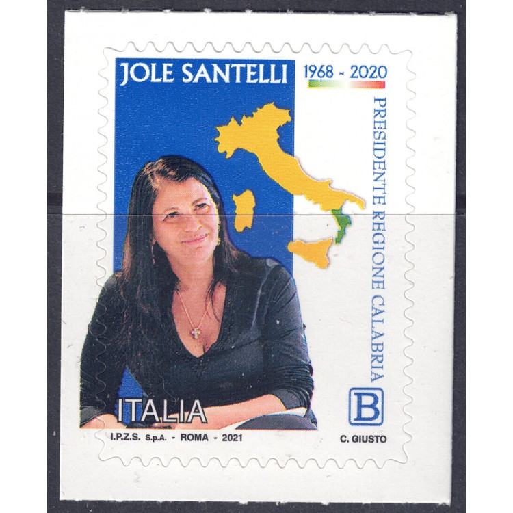 ITALY 2021 Jole Santelli MNH**