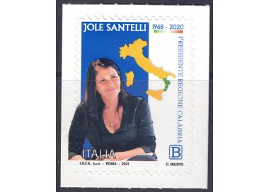 ITALY 2021 Jole Santelli MNH**