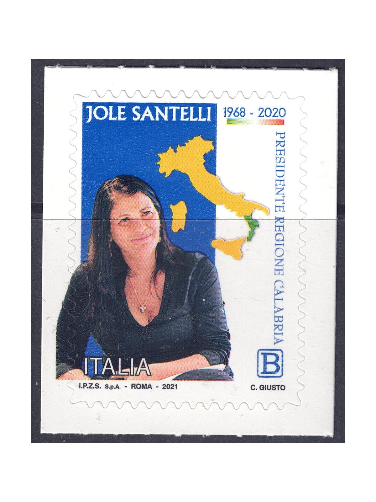 ITALIA 2021 Jole Santelli MNH**