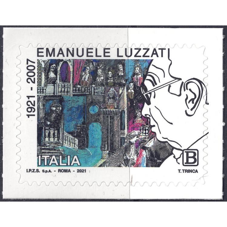 ITALIA 2021 Emanuele Luzzati MNH**