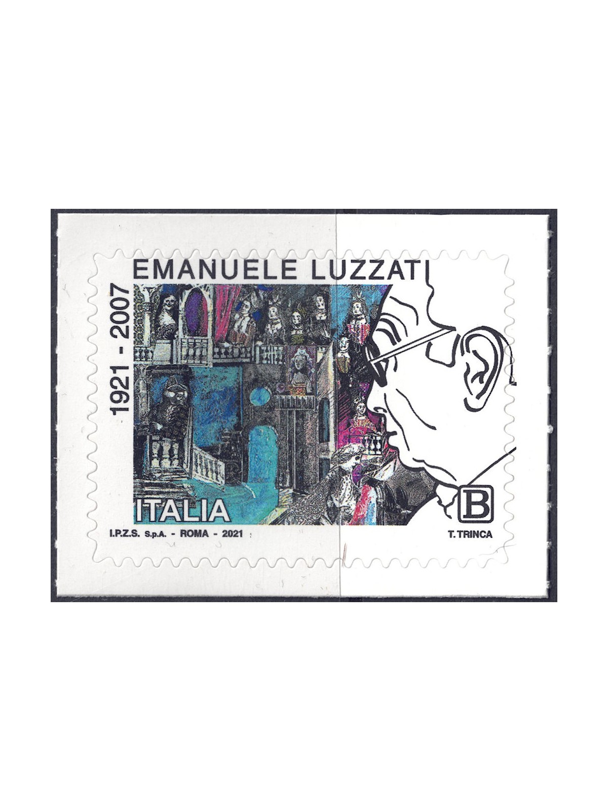ITALY 2021 Emanuele Luzzati MNH**