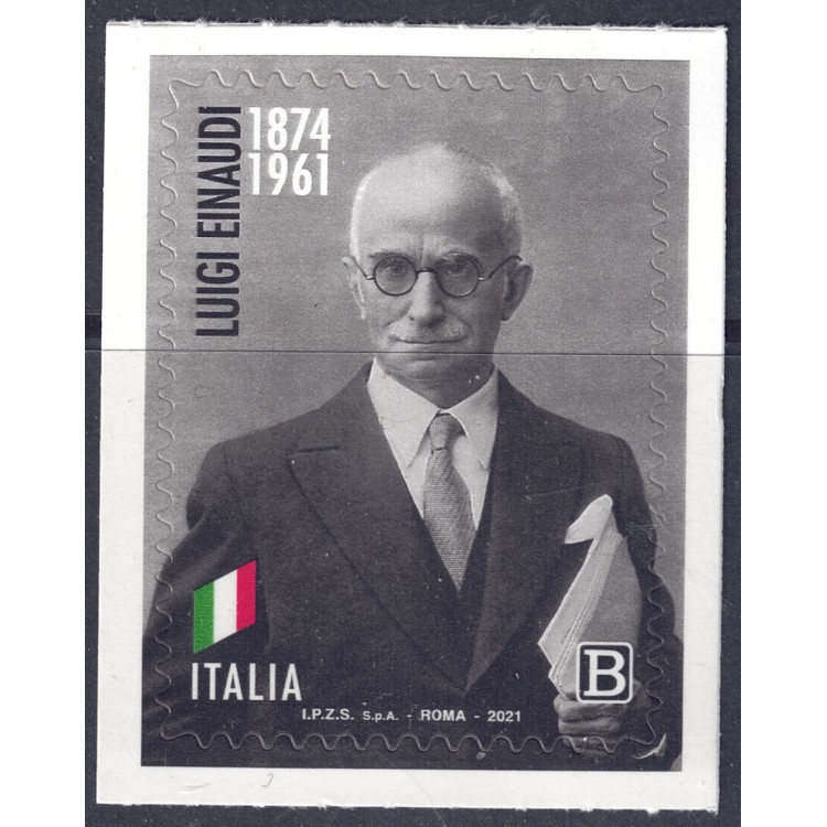 ITALIA 2021 Luigi Einaudi MNH**