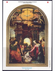 SMOM 2020 Christmas s/s MNH**