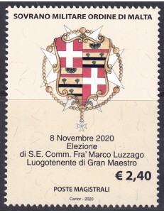 SMOM 2020 Frà Marco Luzzago MNH**