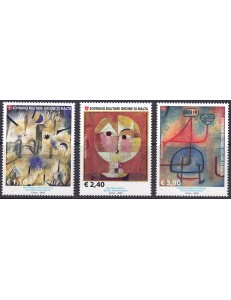 SMOM 2020 Maestri della pittura 3v MNH**
