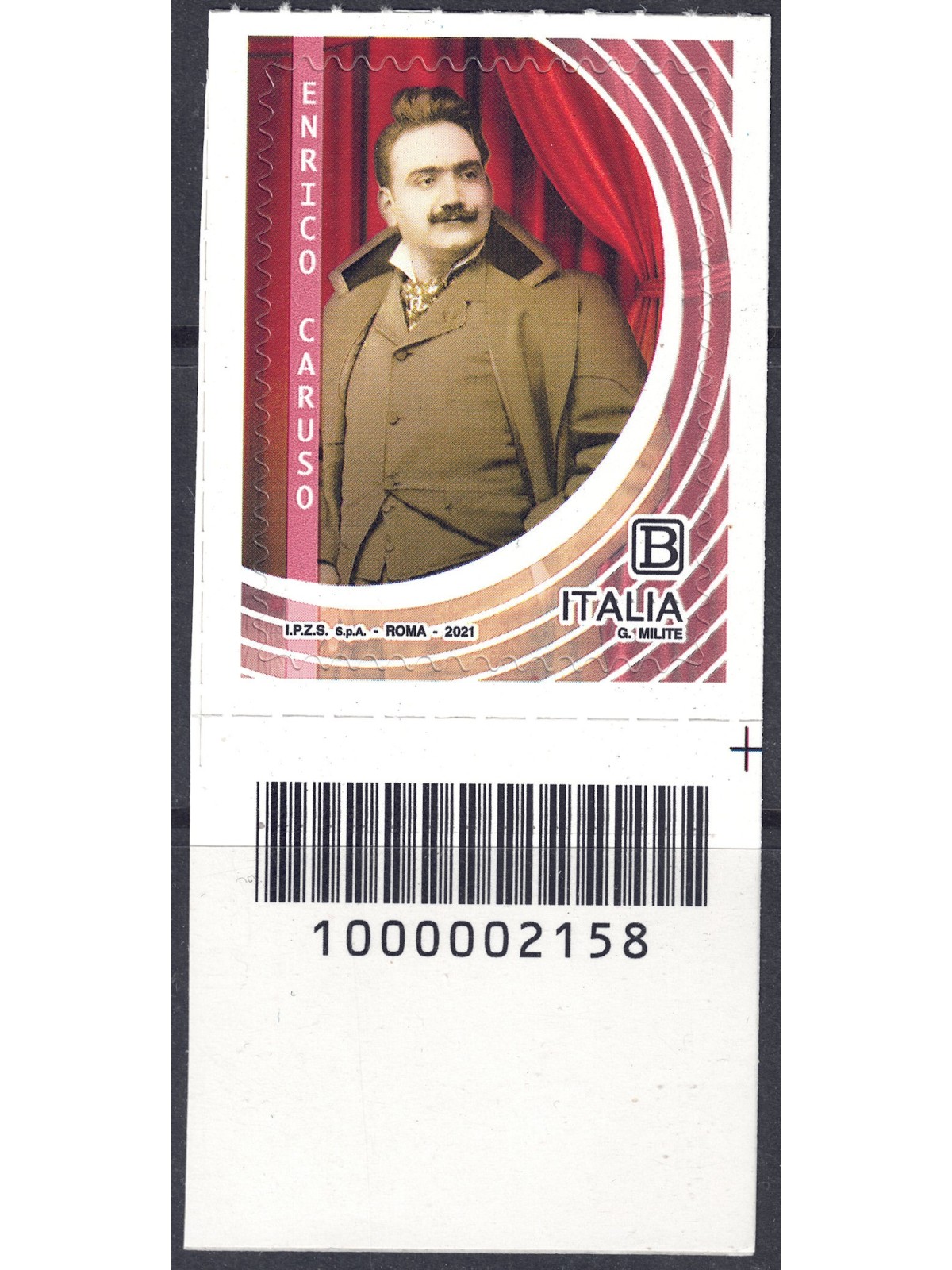 ITALY 2021 Enrico Caruso CB 2158 aid