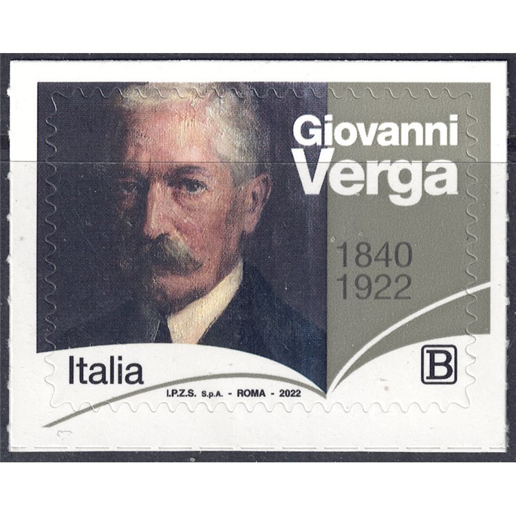 ITALY 2022 Giovanni Verga MNH**