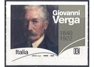 ITALY 2022 Giovanni Verga MNH**