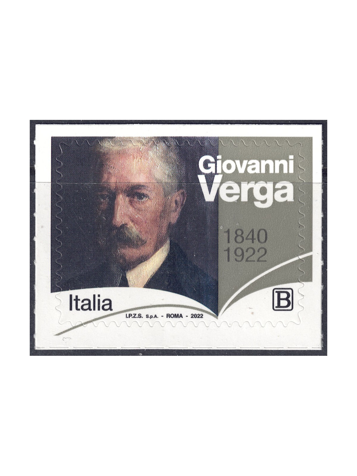 ITALIA 2022 Giovanni Verga MNH**