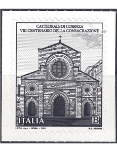 ITALY 2022 Cosenza Cathedral MNH**