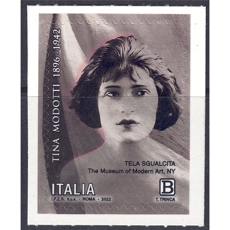 ITALIA 2022 Tina Modotti MNH**