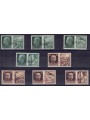 ITALY RSI 1944 War Propaganda GNR (Color Error) 8v MNH** ©