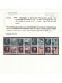 ITALIA RSI 1944 Propaganda di guerra GNR (Errore di colore) 8v MNH** ©