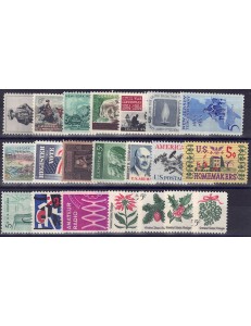 USA 1964 Annata completa 21v MNH**