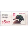 USA 1991 Wood Duck (174) booklet MNH**