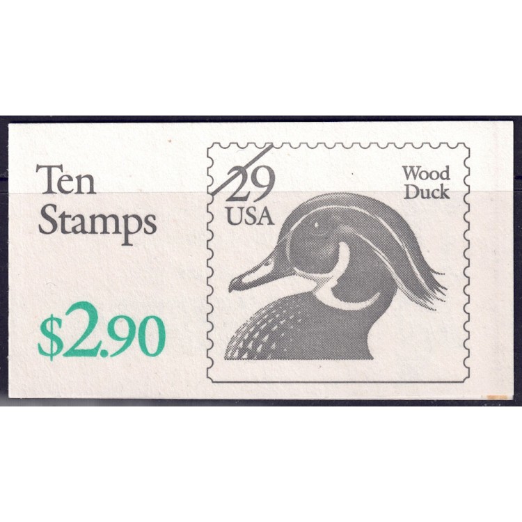 USA 1991 Wood Duck (175) booklet MNH**