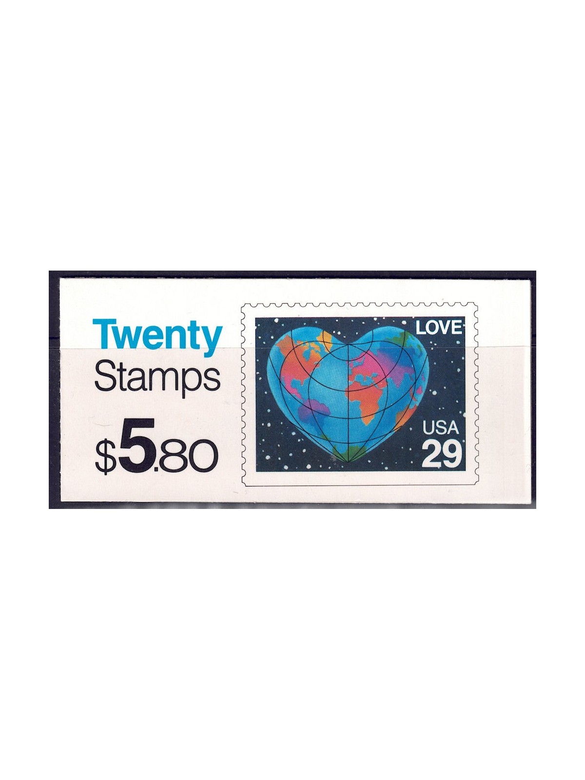 USA 1991 Exaltation of the concept of Love booklet MNH**