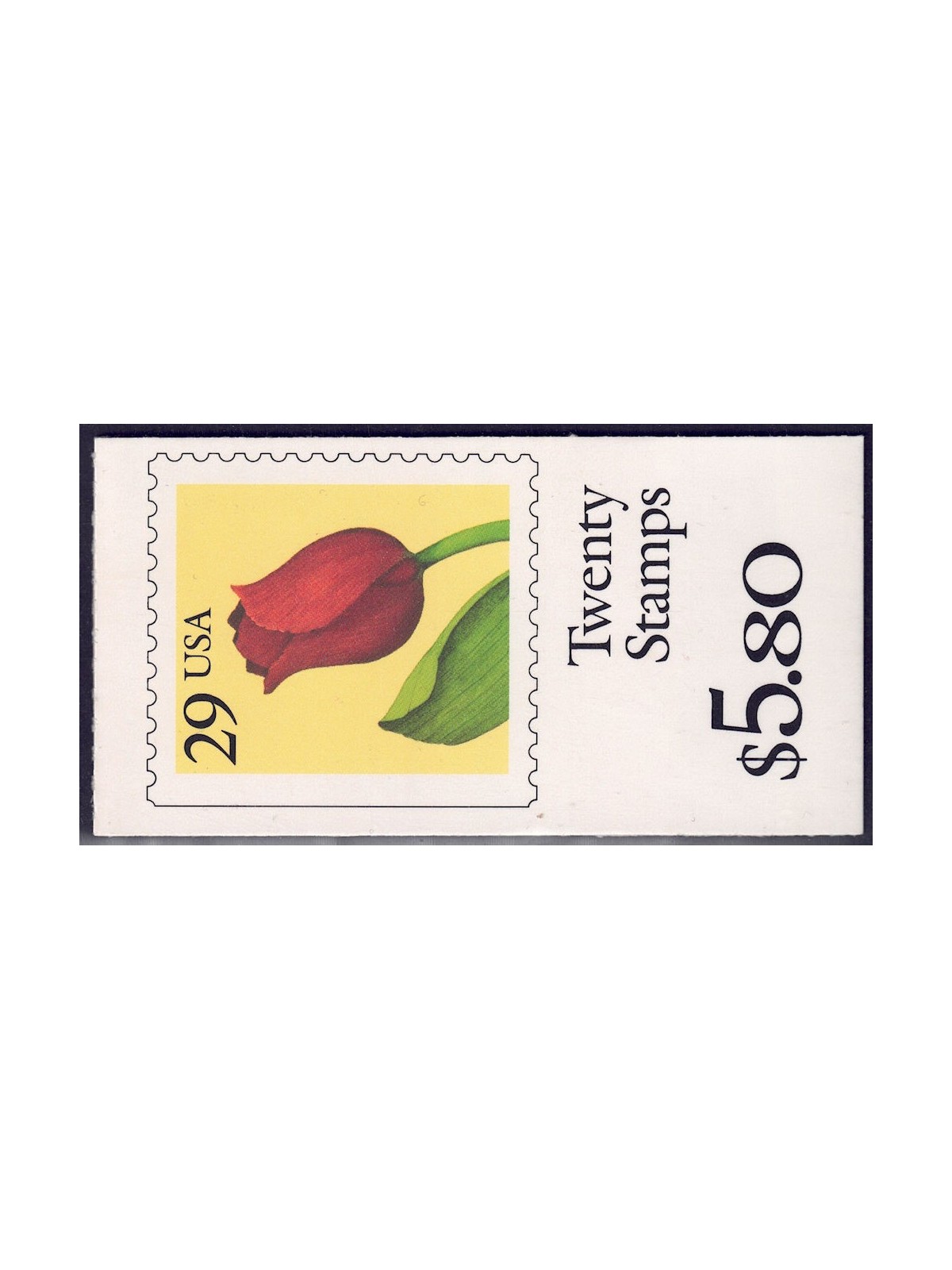 USA 1991 Tulip (29c) booklet MNH**