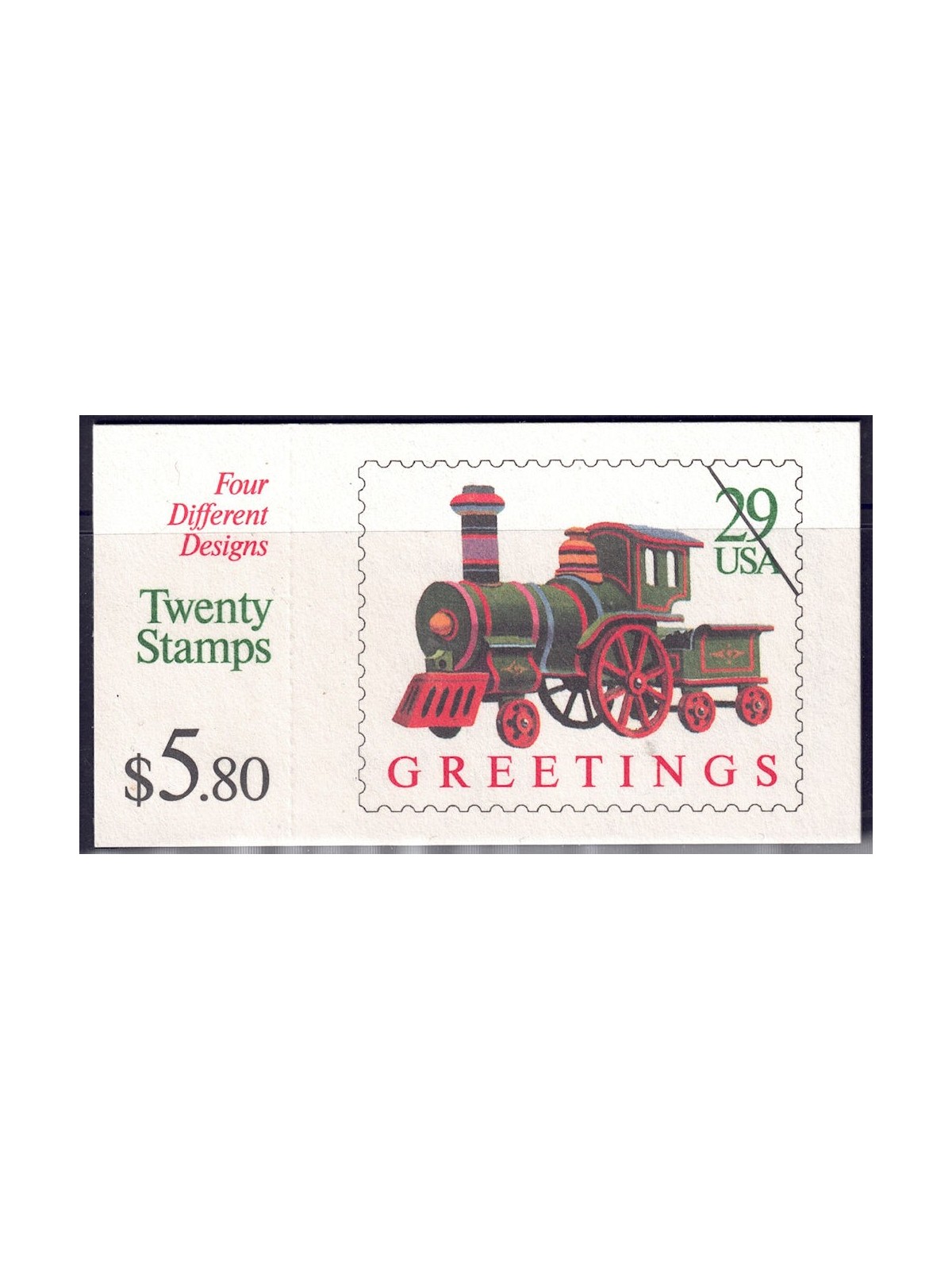 USA 1992 Natale (Locomotiva) LB MNH**